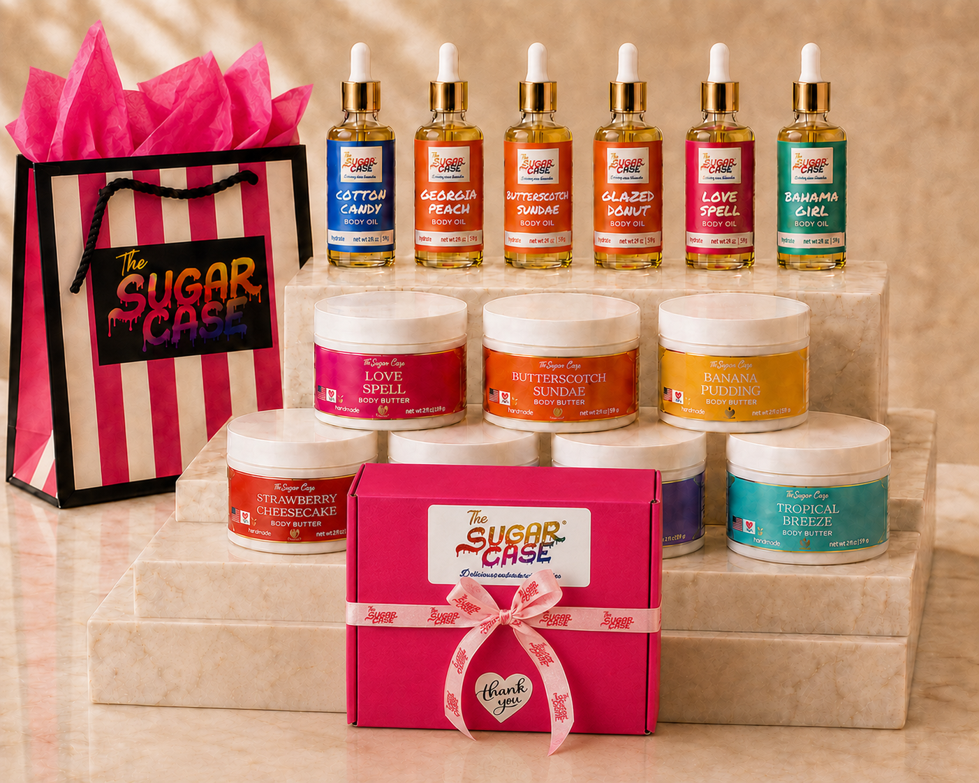 Body Oils & Body Butters