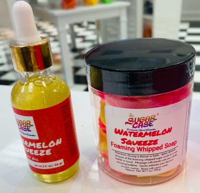 Watermelon Squeeze Foaming Whipped Soap