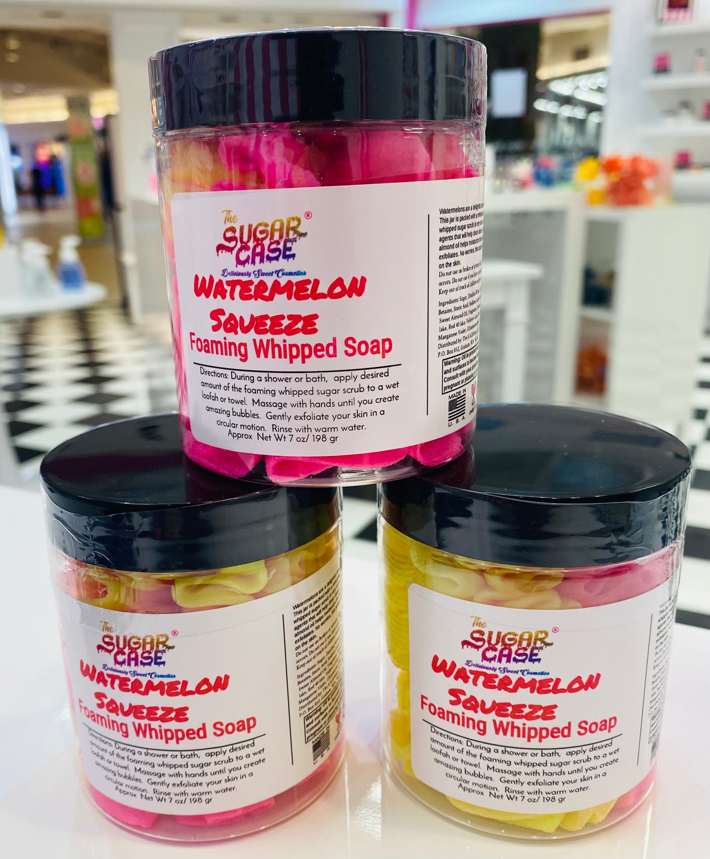 Watermelon Squeeze Foaming Whipped Soap