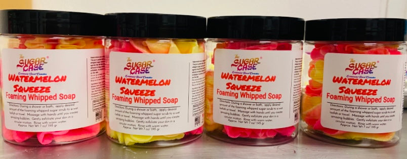 Watermelon Squeeze Foaming Whipped Soap