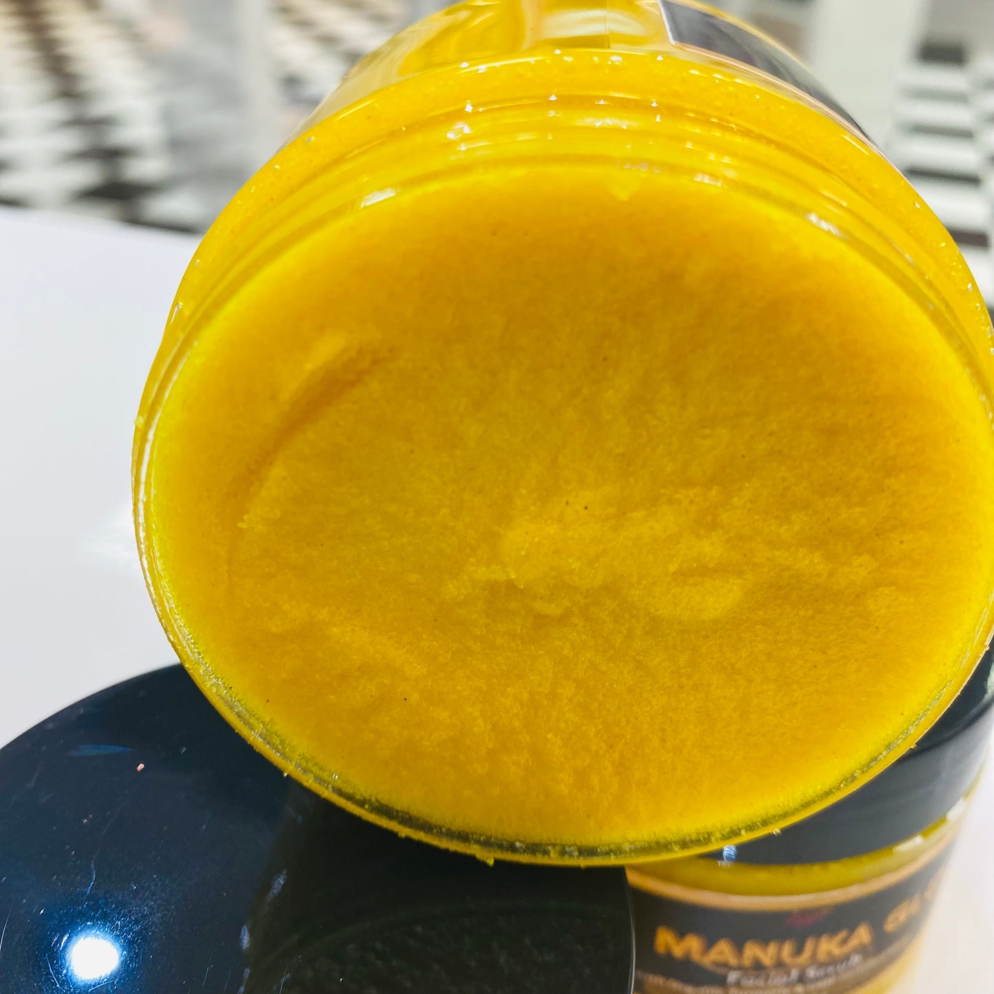 Manuka-Glo Facial Scrub infused with Organic Turmeric and Manuka Honey