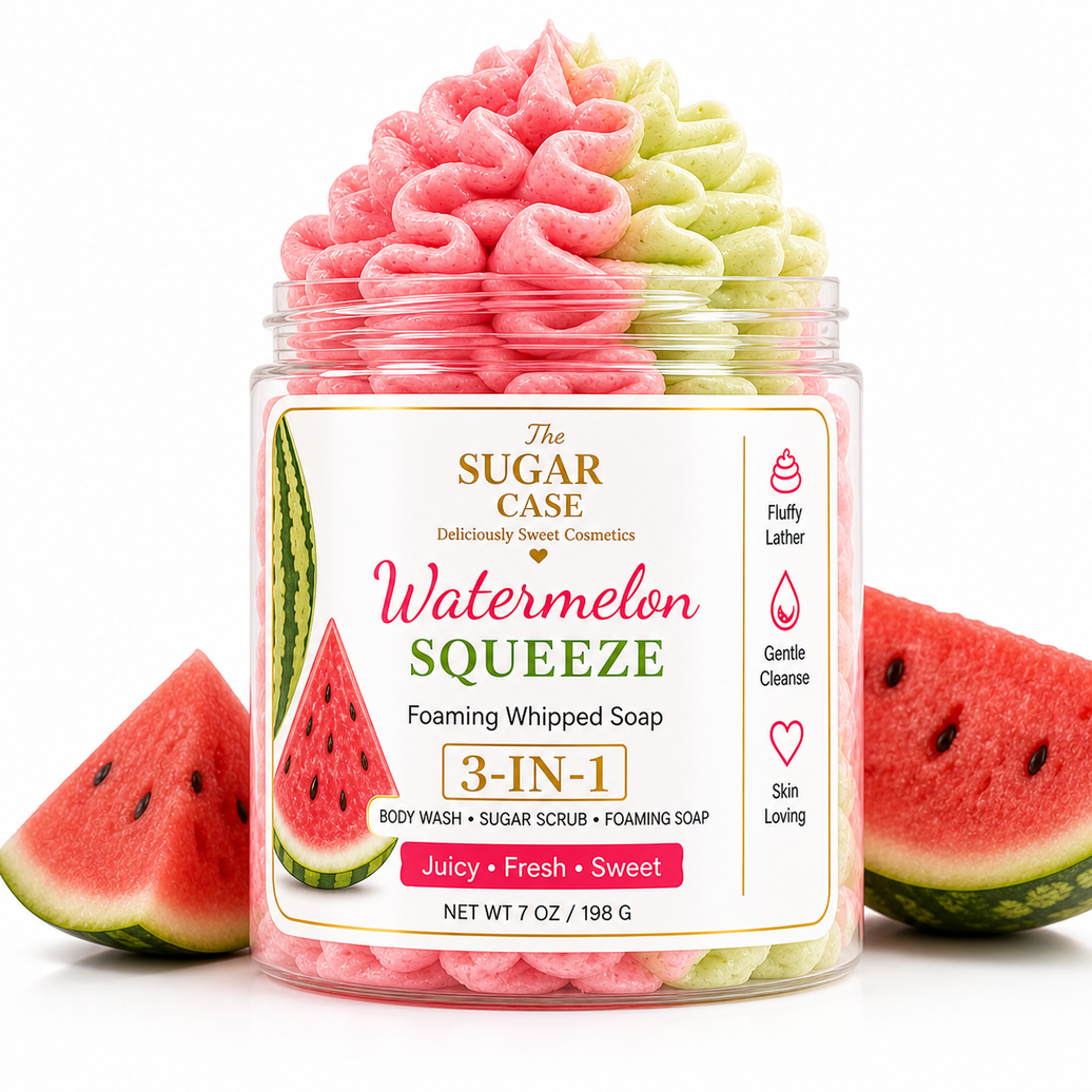 Watermelon Squeeze Foaming Whipped Soap