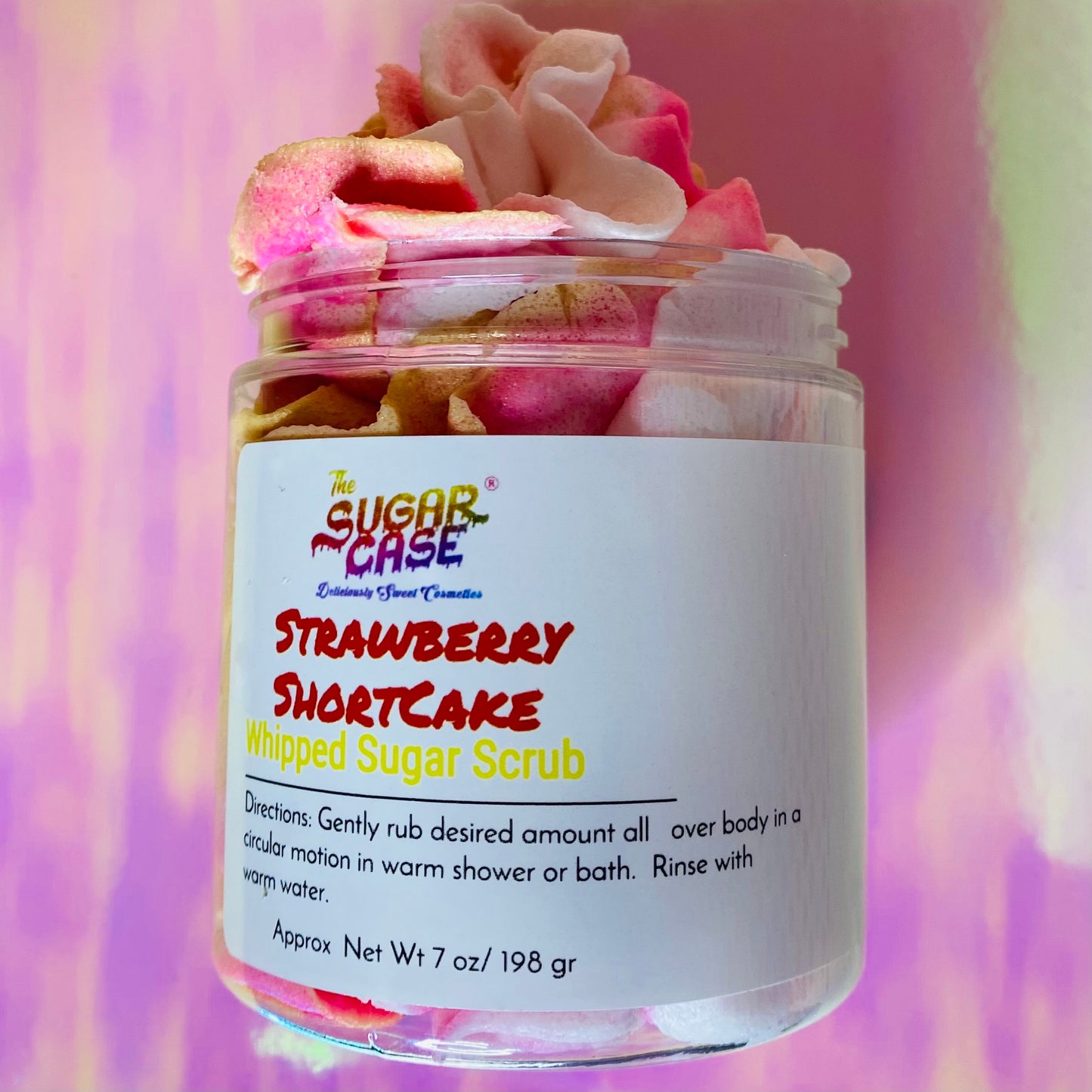 Strawberry Shortcake Foaming Whipped Soap