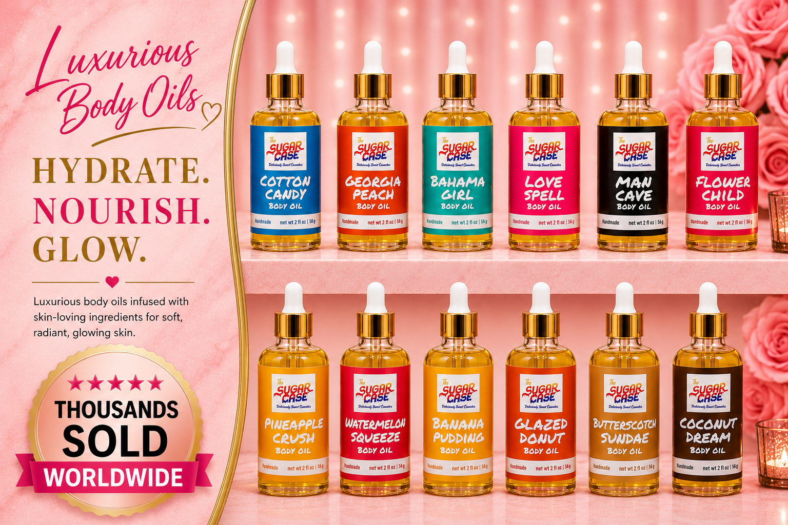 Glazed Donut Body Oil