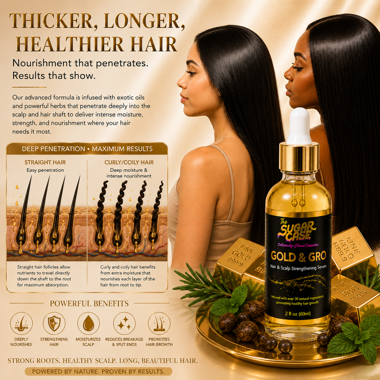 Gold & Gro Hair Serum