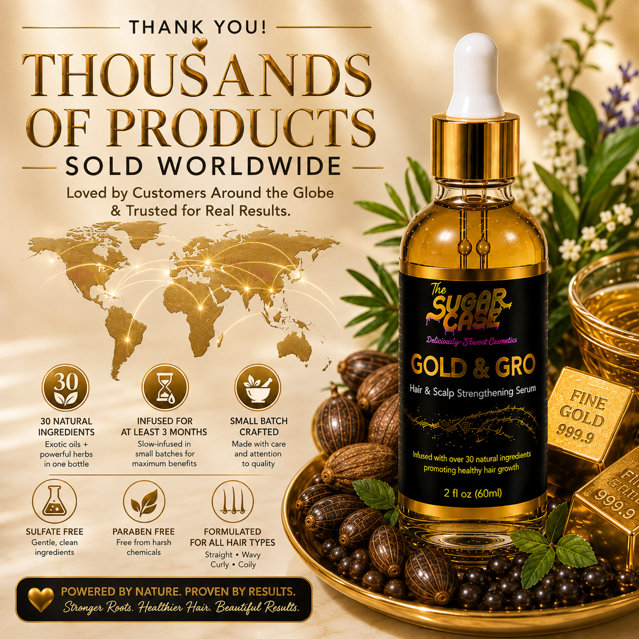 Gold & Gro Hair Serum