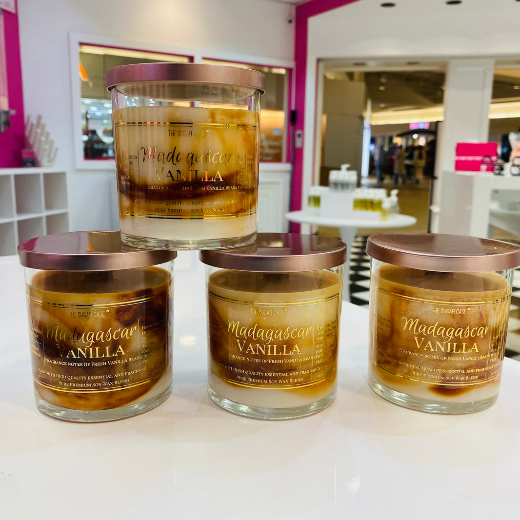 Madagascar Vanilla Crackling wooden Wick Candle