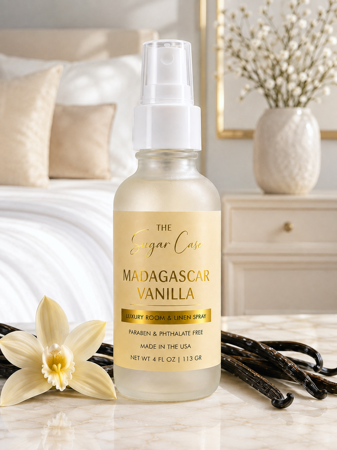 Madagascar Vanilla Luxury Room and Linen Spray