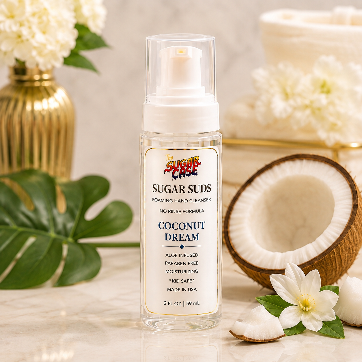 Coconut Dream - Sugar Foaming Hand Cleanser