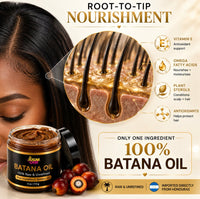100% Raw & Unrefined Batana Oil