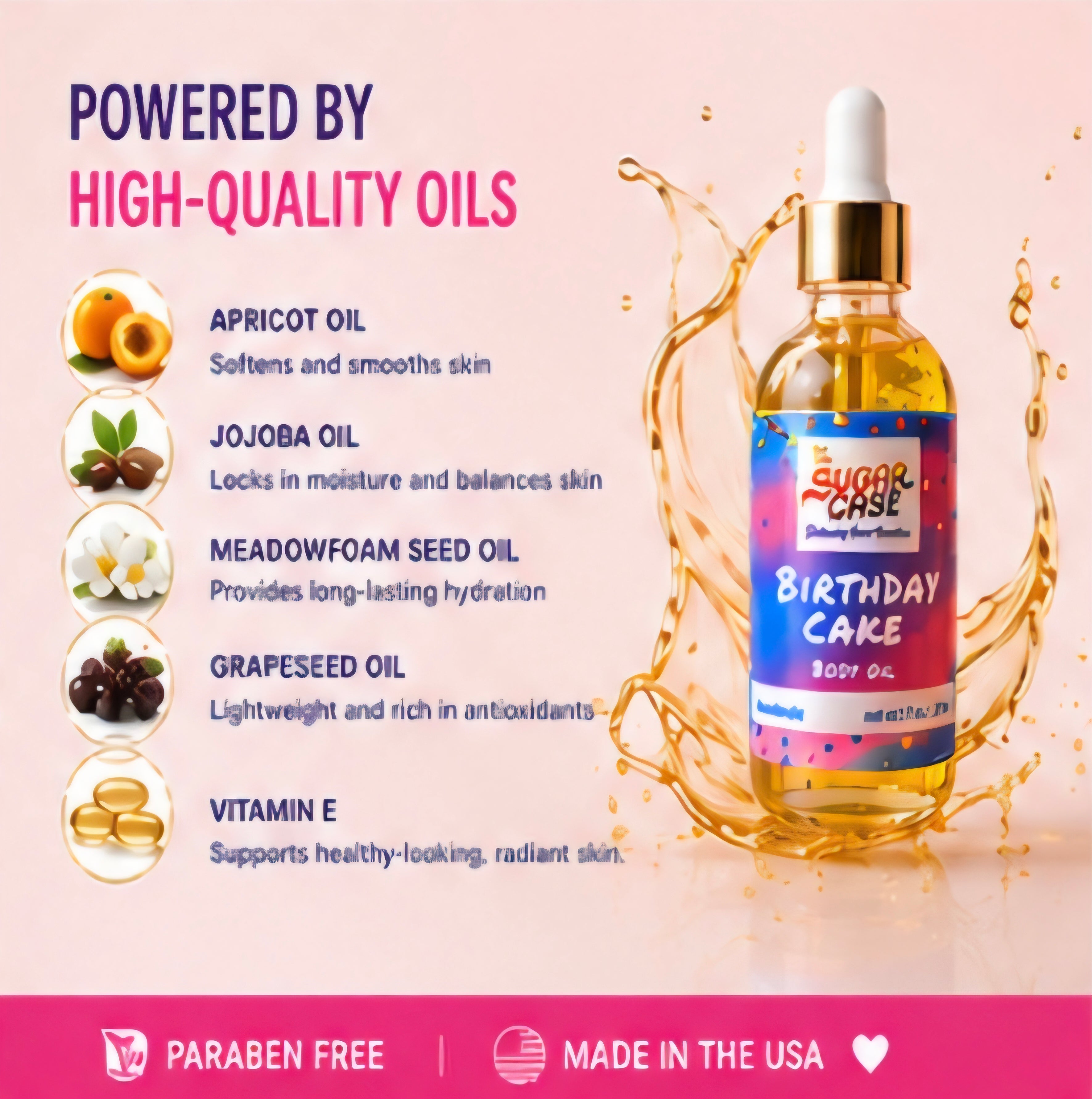 Birthday Cake Body Oil