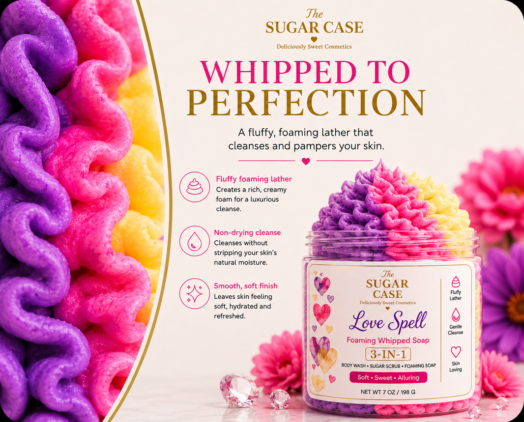Love Spell Foaming Whipped Soap