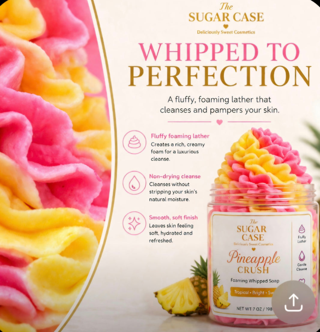 Pineapple Foaming Whipped Soap