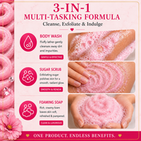 Strawberry Shortcake Foaming Whipped Soap