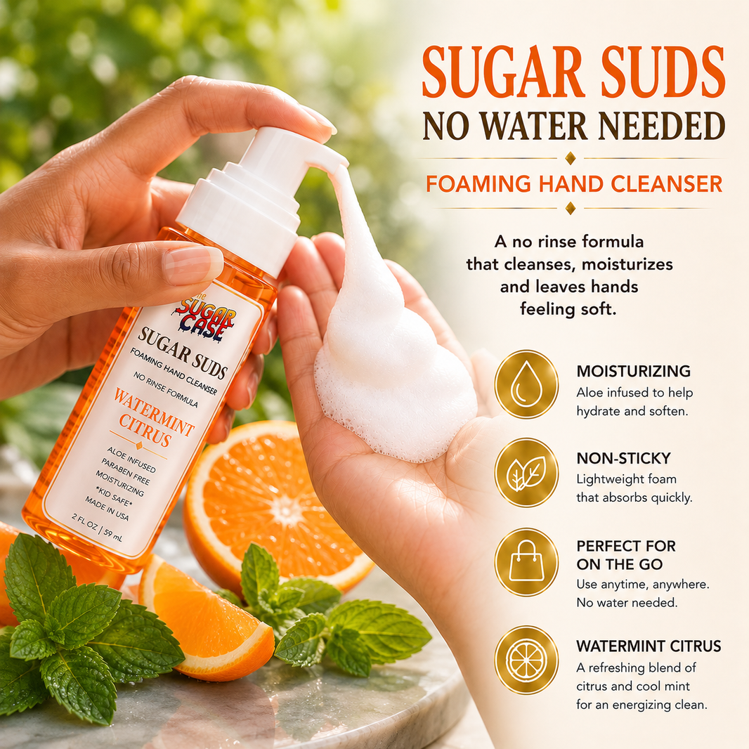 Watermint Citrus - Sugar Suds Foaming Hand Cleanser