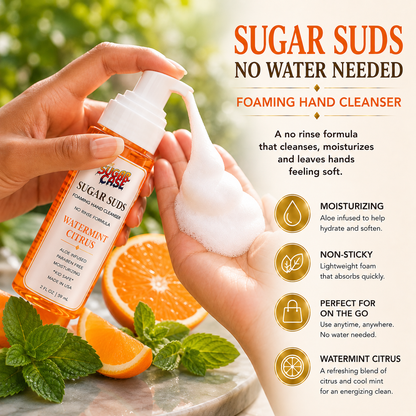 Watermint Citrus - Sugar Suds Foaming Hand Cleanser
