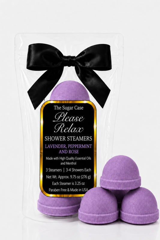 Please Relax (Purple) Shower Steamers