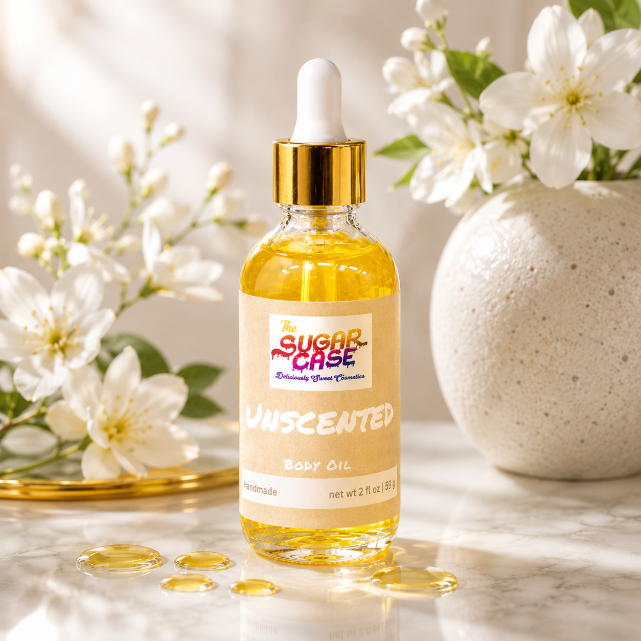 Unscented Body Oil