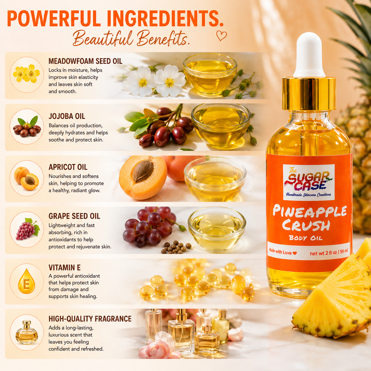 Pineapple Crush Body Oil