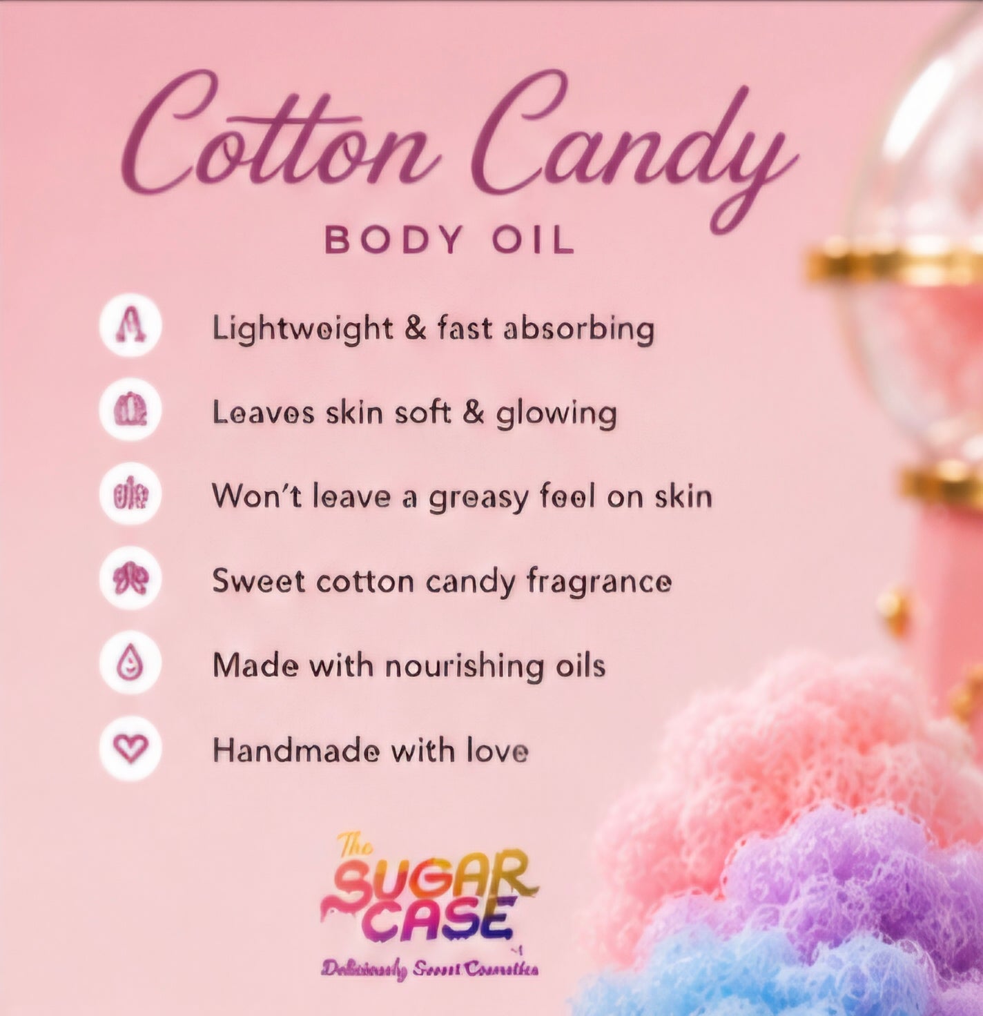 Cotton Candy Body Oil