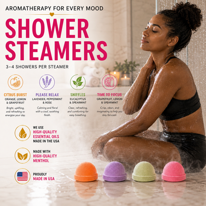 Citrus Burst (orange) Shower Steamers