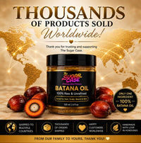 100% Raw Batana Oil for Hair Growth & Scalp Care | The Sugar Case