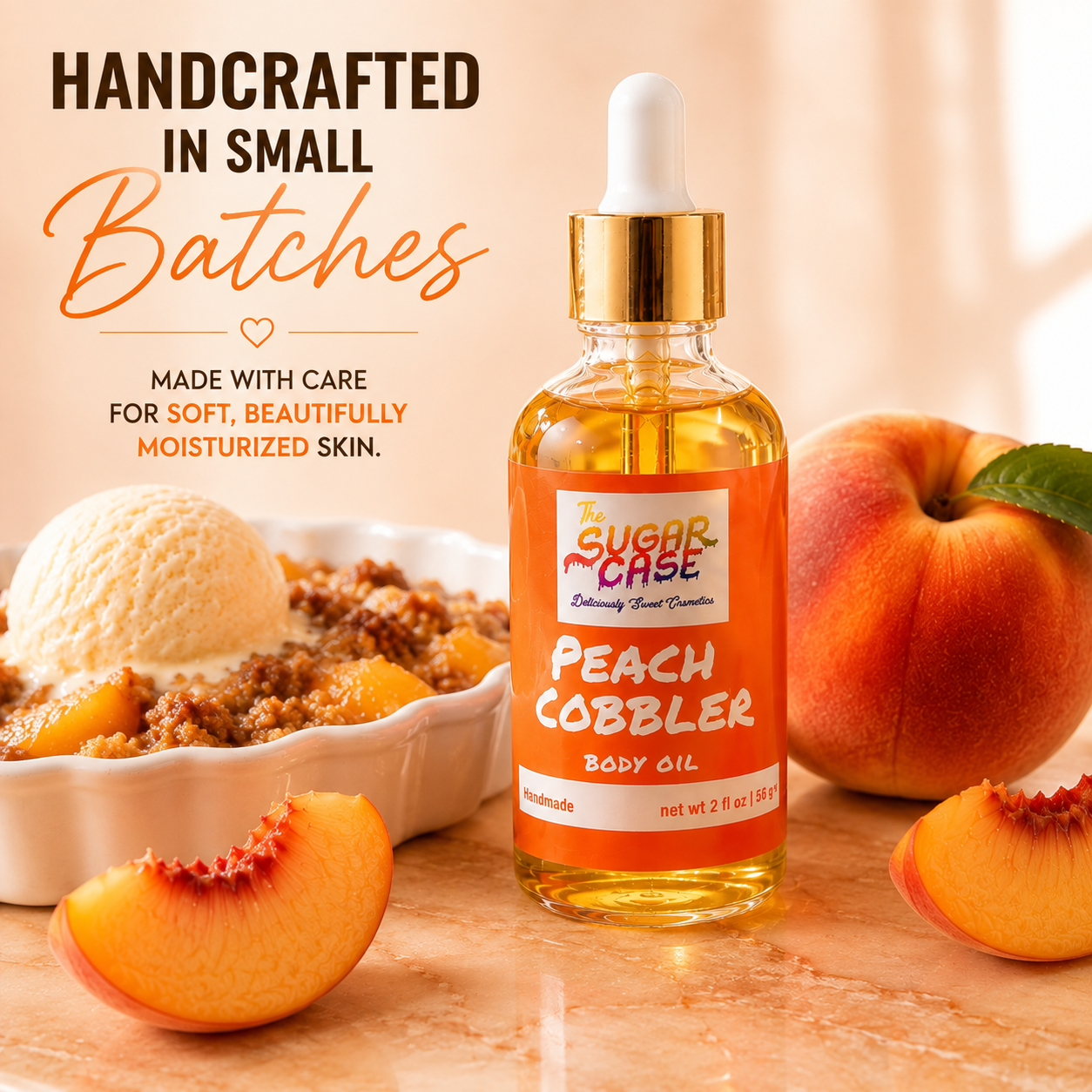 Peach Cobbler Body Oil