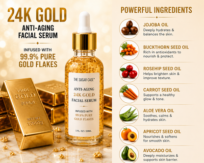 Anti-Aging 24K Gold Facial Serum