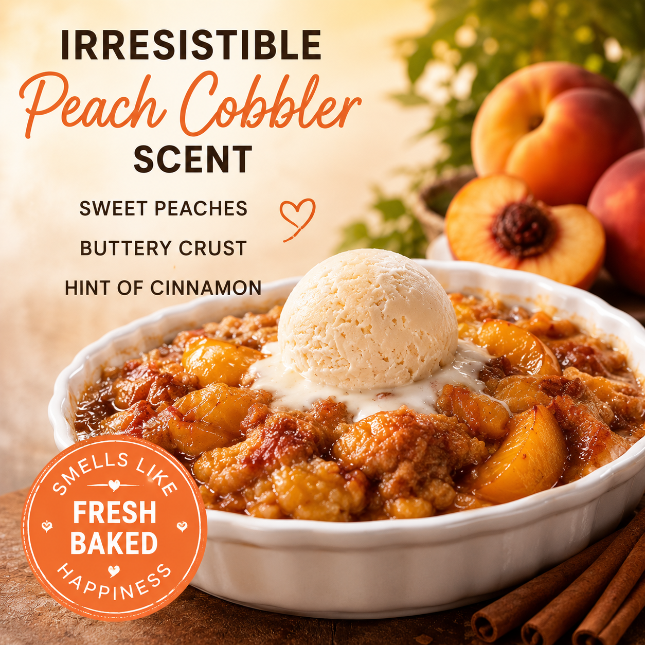 Peach Cobbler Body Oil