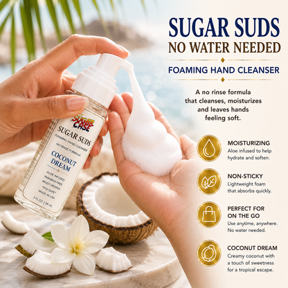 Coconut Dream - Sugar Foaming Hand Cleanser