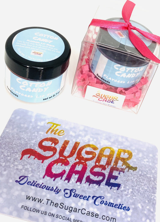 Cotton Candy Flavored Lip Scrub