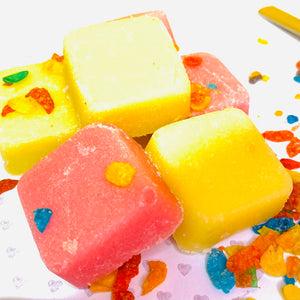 Fruity Pebbles Exfoliating Sugar Cubes