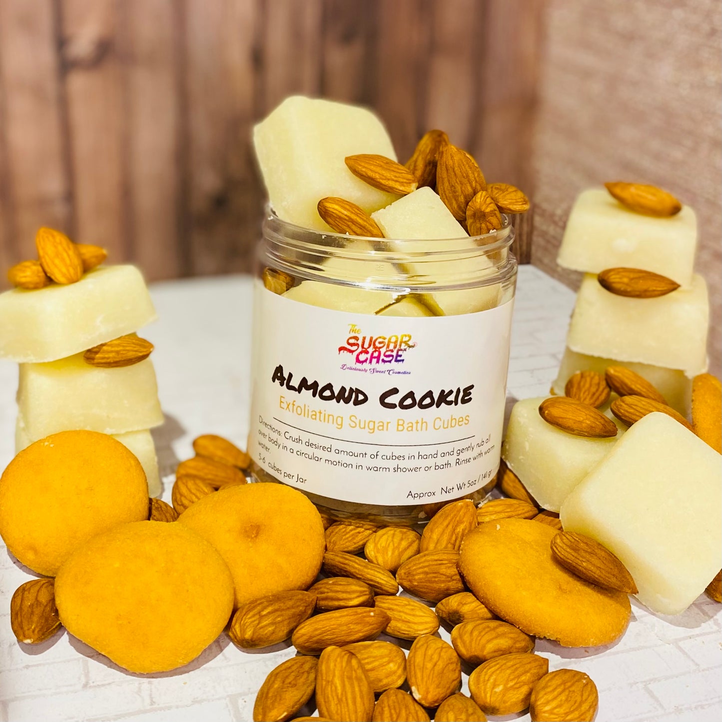 Almond Cookie Exfoliating Sugar Cubes